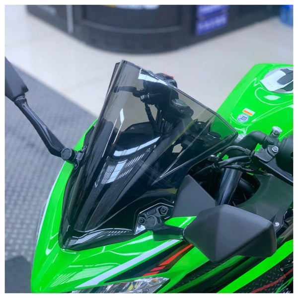 Double Bubble Windscreen/Windshield For Kawasaki Ninja 400 2017-2023 - DriftnDrive