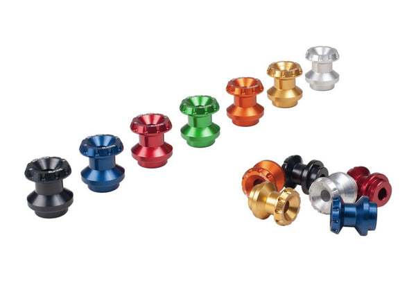 Bonamici Racing 6mm Aluminium Swing Arm Spools (Standard) [Colour: Red]