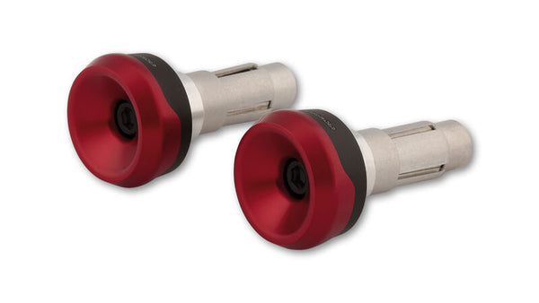 HIGHSIDER AKRON-XS HANDLEBAR ENDS, RED