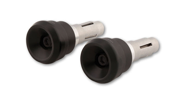 HIGHSIDER AKRON-LS HANDLEBAR ENDS, BLK