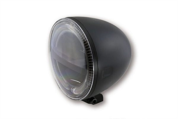 HIGHSIDER CIRCLE MAIN HEADLIGHT, BLK