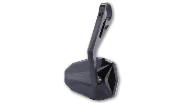 HIGHSIDER VICTORY HANDLEBAR END MIRROR, BLK