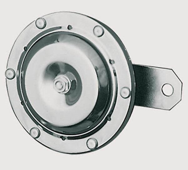 HIGHSIDER CHROME HORN, 12 V, 100 MM