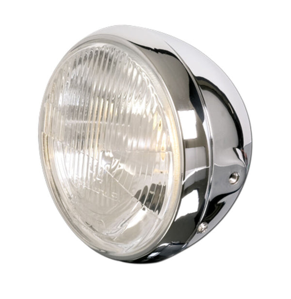 HIGHSIDER BRITISH-STYLE HEADLIGHT 7INCH, CHR