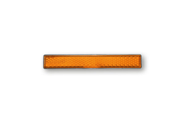 HIGHSIDER REFLECTOR AMBER RECT 103X16MM