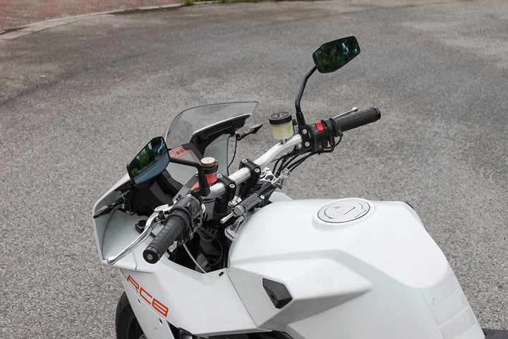 LSL 28.6mm Aluminium Superbike Flat Fat Bars(Colour:Black)