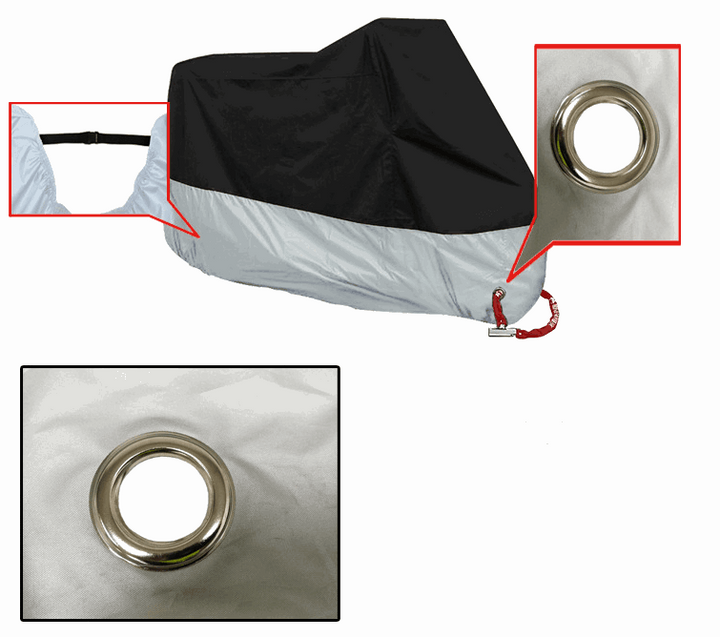 Ultimate All-Season Motorcycle Cover - Waterproof, UV & Theft Protection