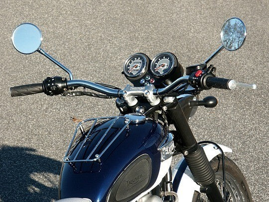 LSL 25.4mm (1") Aluminium Roadster Handlebars [Colour: Matt Black]