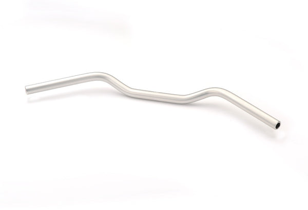 LSL 25.4mm (1") Aluminium Clubman Handlebars [Colour: Matte Silver]