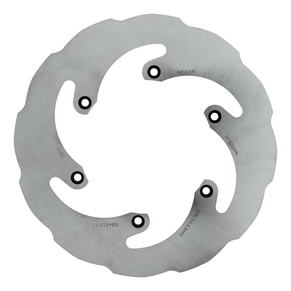 MetalGear Brake Disc Rotor: 220mm Non-Vented Disc rotor made to OEM specifications