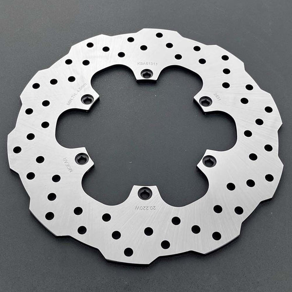 MetalGear Brake Disc Rotor: Features Benelli style wave pattern