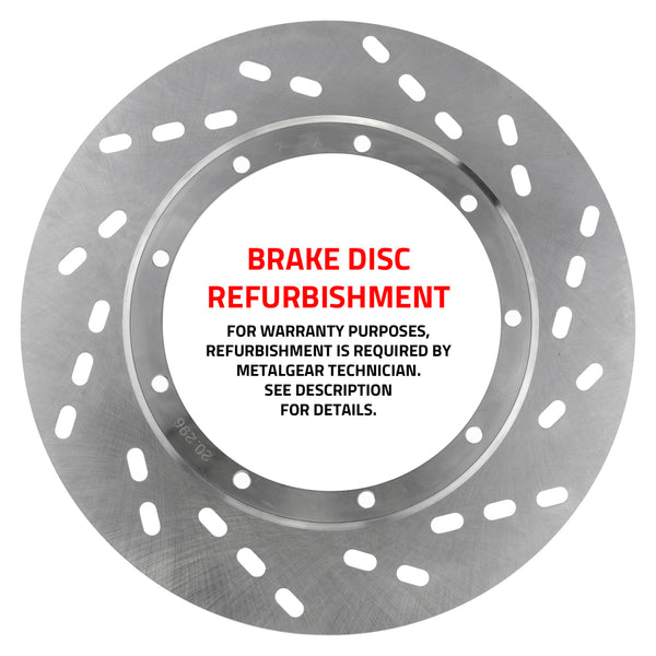 MetalGear Brake Disc Rotor: Refurbishment