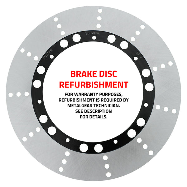 MetalGear Brake Disc Rotor: Refurbishment