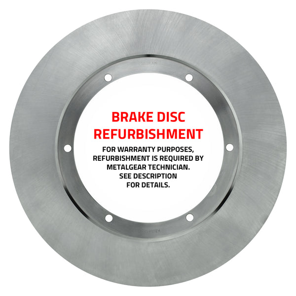 MetalGear Brake Disc Rotor: Refurbishment