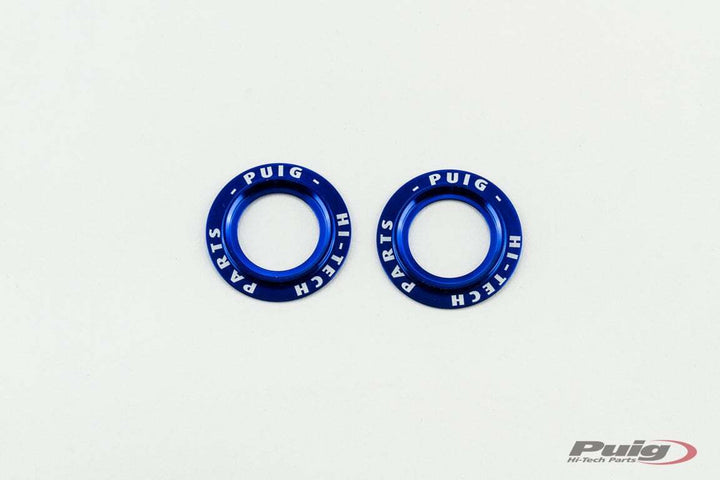 Puig Coloured Rings For PHB19 Front Fork Protectors (Blue)