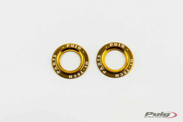 Puig Coloured Rings For PHB19 Front Fork Protectors (Gold)