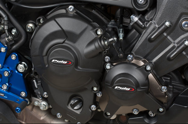 Puig Engine Protective Cover Compatible with Various Yamaha Models