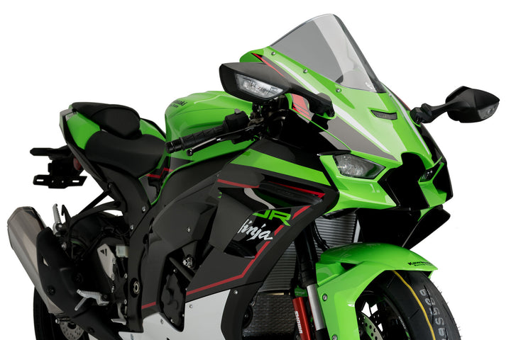 Puig Downforce Race Side Spoilers For Kawasaki ZX-10R/RR (2021 - Onwards) - Black