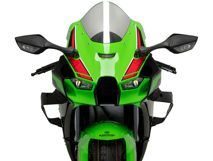 Puig Downforce Race Side Spoilers For Kawasaki ZX-10R/RR (2021 - Onwards) - Black