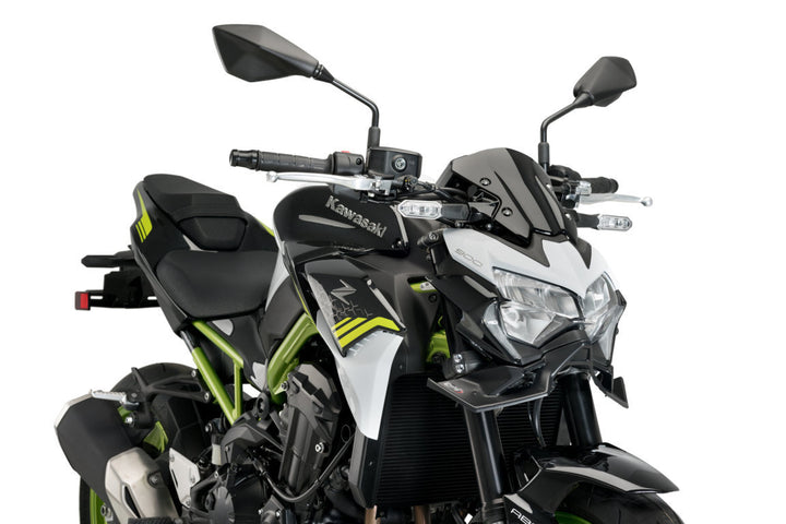 Puig Downforce Frontal Spoilers For Kawasaki Z900/SE (2020 - Onwards)