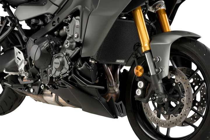 Puig Engine Spoiler For Yamaha MT-09 / Tracer 9 (2021 - Onwards) - Matte Black