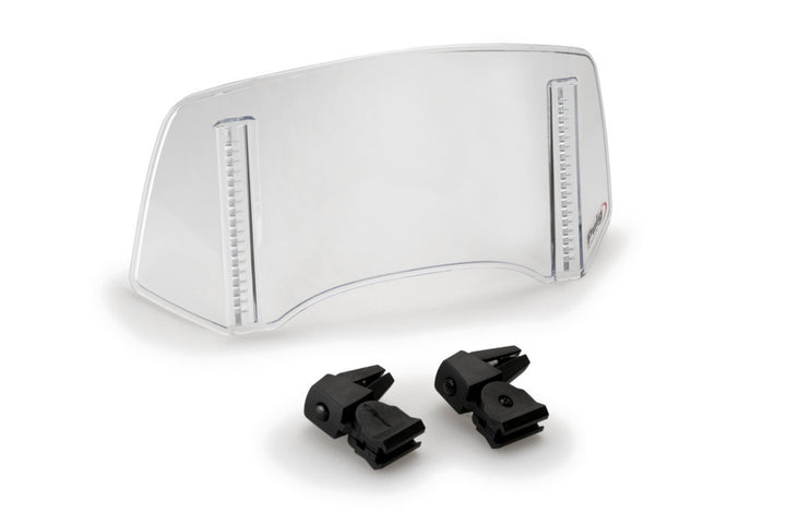 Puig Multi-Adjustable Visor 2.0 Clip-On Version 300mm x 130mm (Smoke)