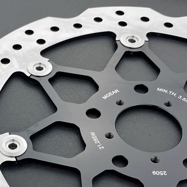 MetalGear Brake Disc Rotor: Replaces Honda Part Numbers 45120-MKP-DQ1, 45220-MKP-DQ1