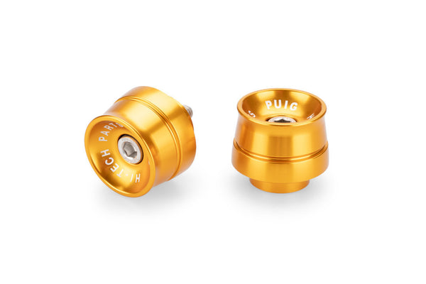 Puig Speed Bar Ends For Various Yamaha Models (Gold)
