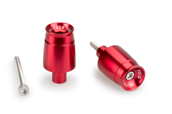 Puig BAR END ALUMINUM MOD.SPORT KAWASAKI Z650 C/RED