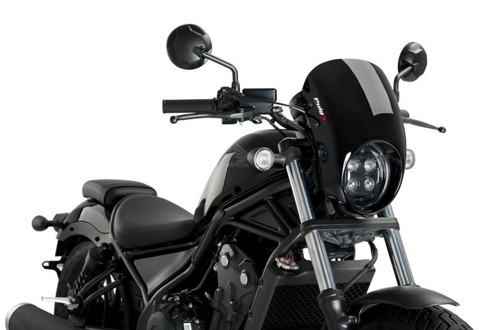 Puig Anarchy Semi Fairing For Honda CMX 500 Rebel (2020 - Onwards)