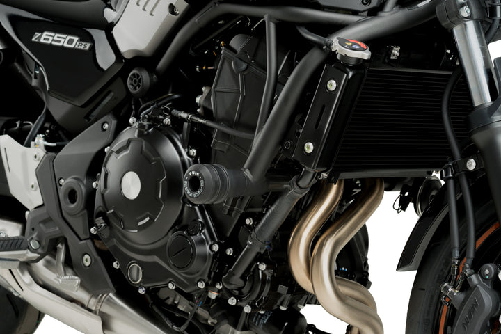 Puig CRASH PADS VINTAGE 2.0. KAWASAKI Z650RS 22' C/BLAC