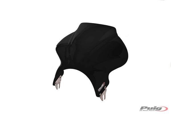 Puig Cockpit Windscreen For Kawasaki Z900RS (2018 - Onwards) - Dark Smoke