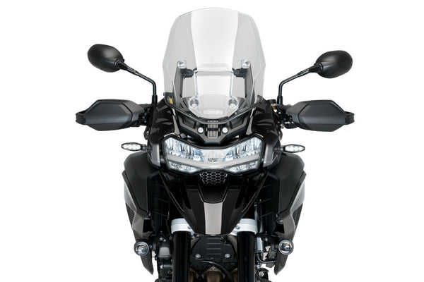 Puig Extended Front Deflectors For Triumph Tiger 1200 Models (Dark Smoke)