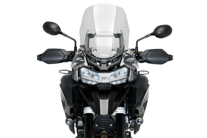 Puig Extended Front Spoilers For Triumph Tiger 1200 Models (Clear)
