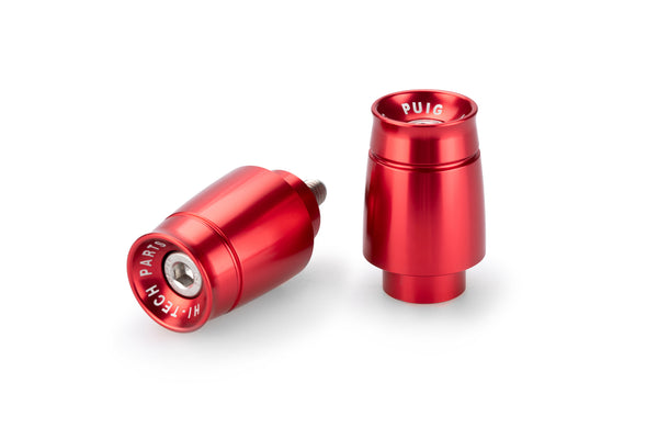 Puig BAR END ALUMINUM MOD.SPORT YAMAHA C/RED