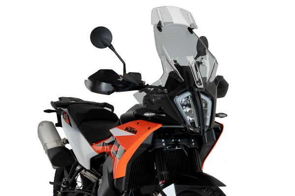 Puig Touring Screen With Visor For KTM 790/890 Adventure (2023 - Onwards) - Smoke