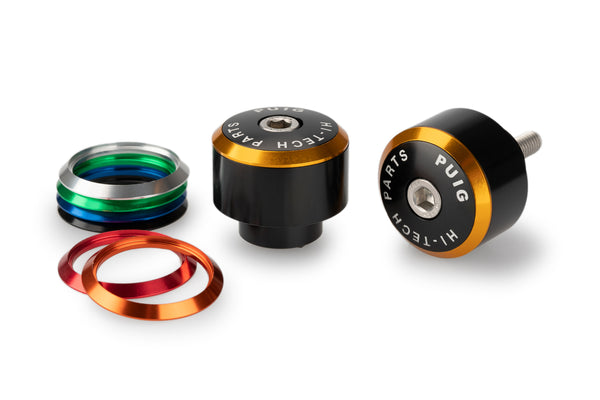 Puig Balance Bar Ends For Various Honda Models (Black)