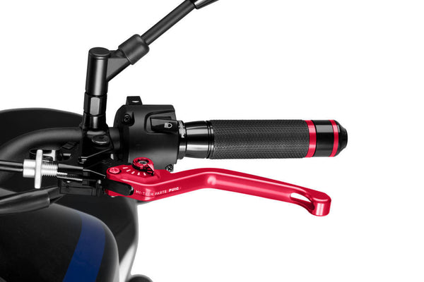 Puig 3.0 Unfoldable Clutch Lever (Red Lever, Red Adjuster)