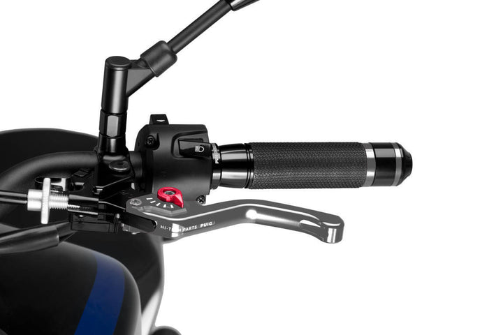 Puig 3.0 Short Clutch Lever (Silver Lever, Red Adjuster)