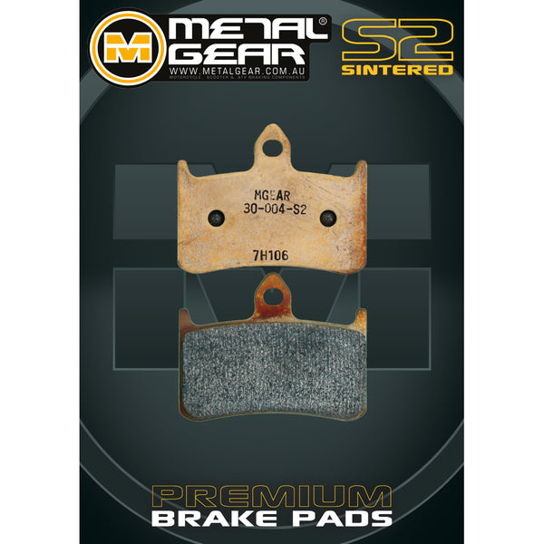 MetalGear Brake Pads: Single Set in Sintered S2 Compound