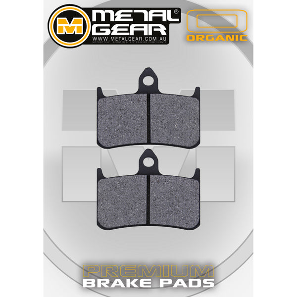 MetalGear Brake Pads: Single Set in Organic Compound