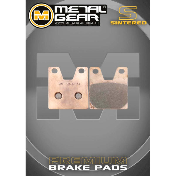 MetalGear Brake Pads: Single Set in Sintered Compound