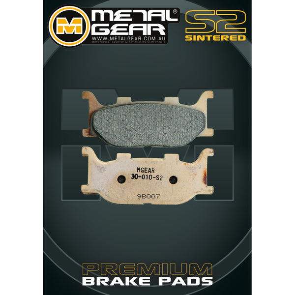 MetalGear Brake Pads: Single Set in Sintered S2 Compound