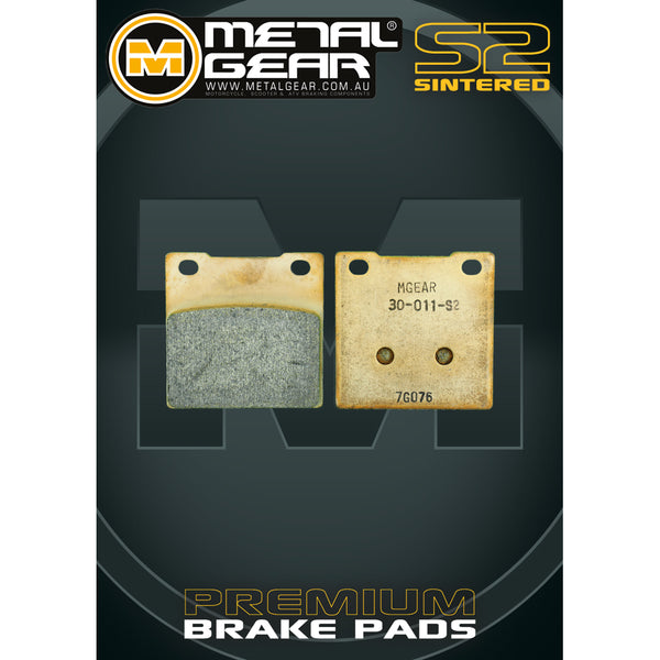 MetalGear Brake Pads: Single Set in Sintered S2 Compound