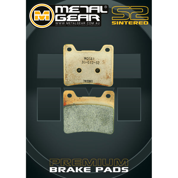MetalGear Brake Pads: Single Set in Sintered S2 Compound