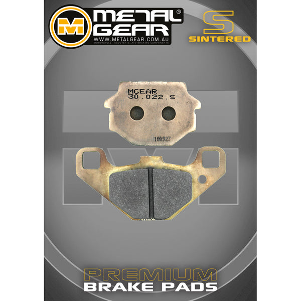 MetalGear Brake Pads: Single Set in Sintered Compound