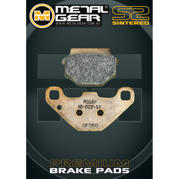 MetalGear Brake Pads: Single Set in Sintered S2 Compound