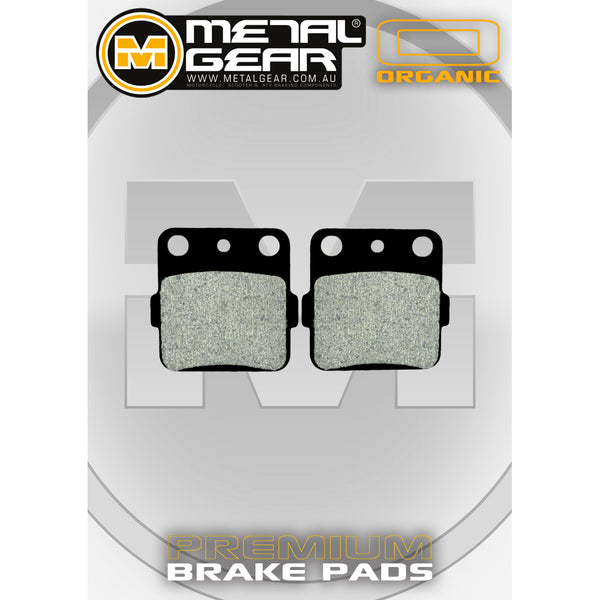 MetalGear Brake Pads: Single Set in Organic Compound