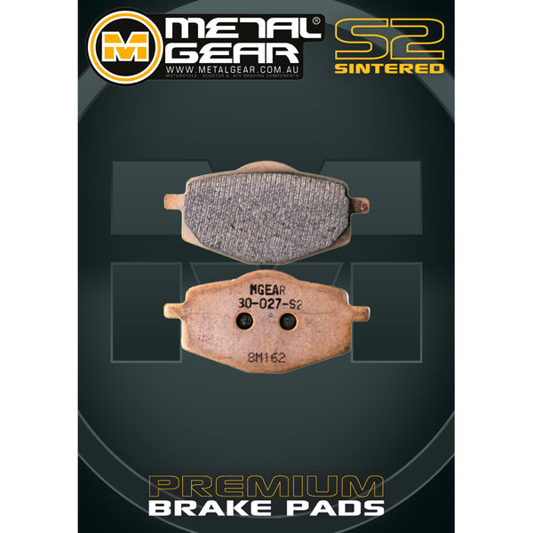 MetalGear Brake Pads: Single Set in Sintered S2 Compound