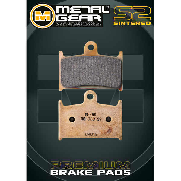 MetalGear Brake Pads: Single Set in Sintered S2 Compound